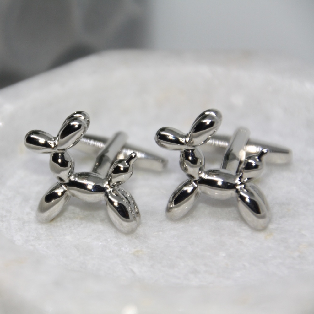 Balloon Animal Cufflinks